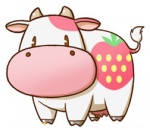 Strawberry cow
